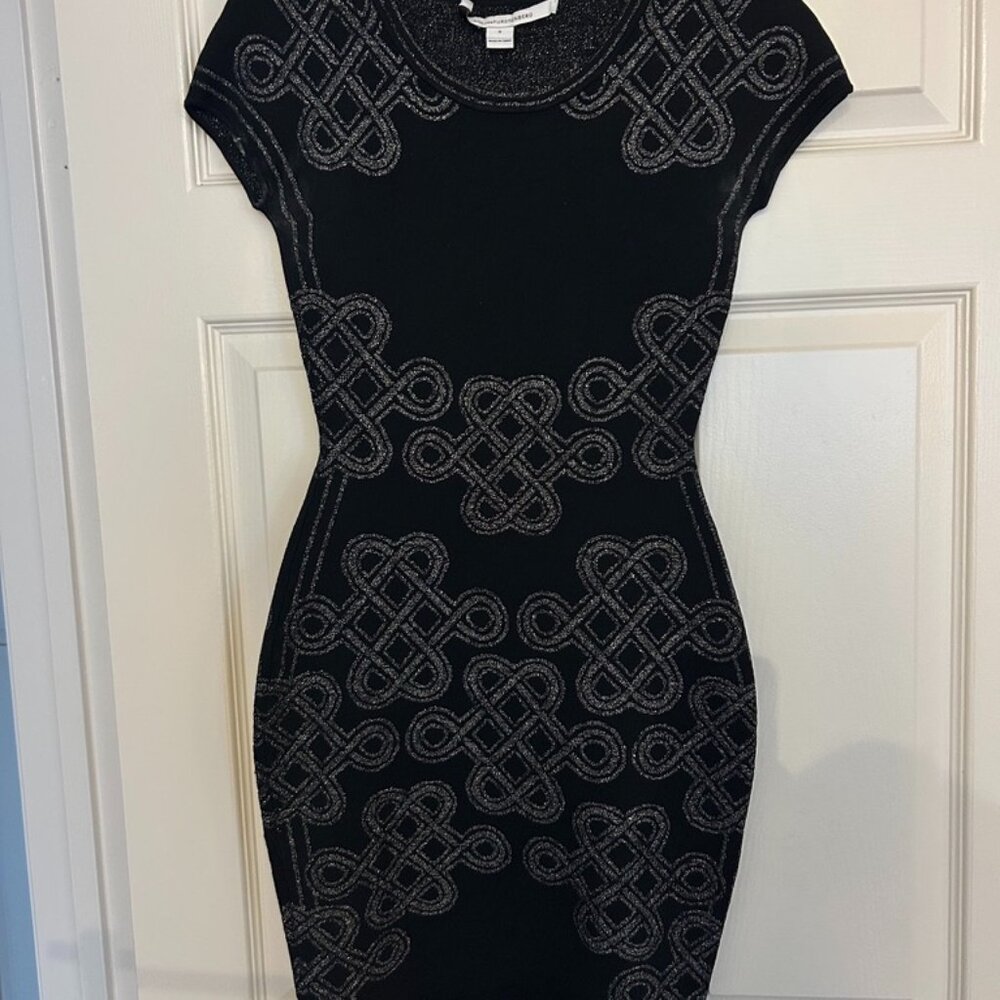 Diane Von Furstenberg Black Dress